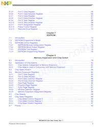 XC68C812A4PVE5數據表 頁面 9