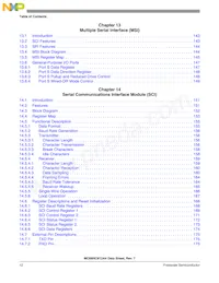 XC68C812A4PVE5數據表 頁面 12