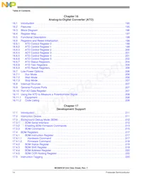 XC68C812A4PVE5 Datasheet Pagina 14