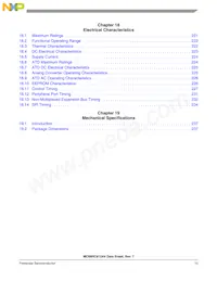 XC68C812A4PVE5 Datasheet Page 15