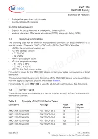 XMC1202T028X0064AAXUMA1 Datasheet Page 10