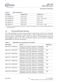 XMC1202T028X0064AAXUMA1 Datasheet Page 12