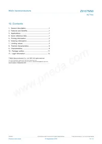 Z0107NN0 Datasheet Pagina 14