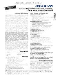 ZA9L1043NW2CSGA427 Datenblatt Cover