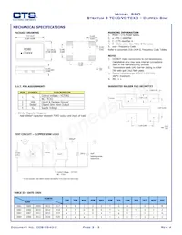 580L400X2ITT Datasheet Page 3