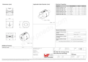 74272251 Datasheet Copertura