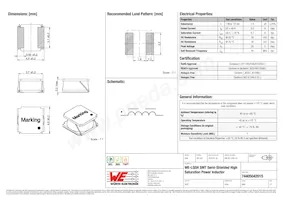 74405042015 Datasheet Copertura