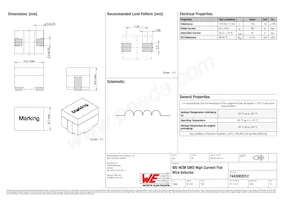 7443082012 Datasheet Copertura