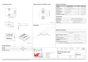 744323120 Datasheet Copertura