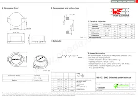 74459247 Datasheet Cover