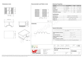 744760068C Datasheet Copertura