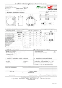 744873100 Datasheet Copertura