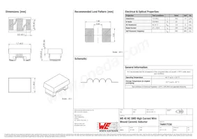 744917230 Datasheet Cover