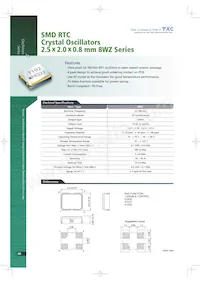 8WZ-32.768KDD-T Datasheet Cover
