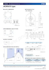 ACM9070-701-2PL-TL01 Datasheet Page 3