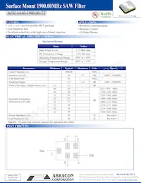 AFS14A40-1900.00-T2 Datasheet Cover