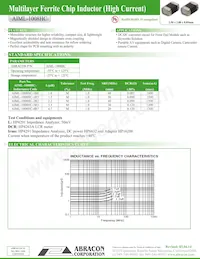 AIML-1008HC-1R5M-T Datasheet Cover