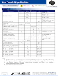 AOCJYR-24.576MHZ-M6069LF-T數據表 頁面 2