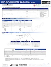 ASEMCLV-T3 Datasheet Pagina 2