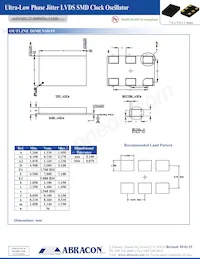 ASVMX-25.000MHZ-5ABB數據表 頁面 2