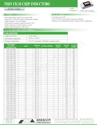 ATFC-0201-8N2G-T Datasheet Cover