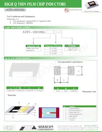 ATFC-0201HQ-4N0B-T Datasheet Pagina 2