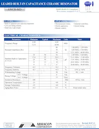 AWCR-8.00MD Datasheet Cover