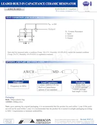 AWCR-8.00MD數據表 頁面 2