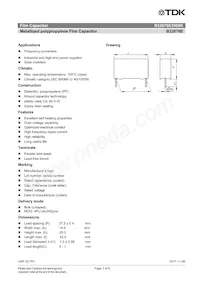 B32676E3565K000 데이터 시트 페이지 2