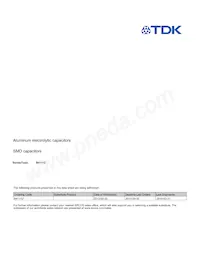 B41112A4106M000 Datasheet Cover