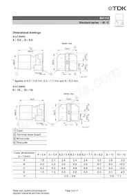 B41112A4106M000 데이터 시트 페이지 3