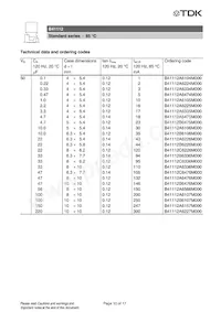 B41112A4106M000 데이터 시트 페이지 10