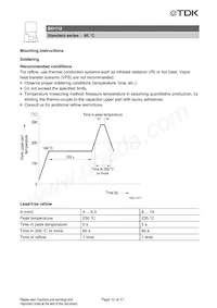 B41112A4106M000 Datasheet Pagina 12