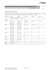 B43643A5337M057 Datasheet Pagina 7