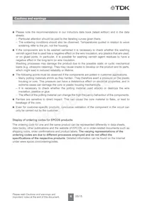 B82747S4203A020 Datasheet Pagina 6