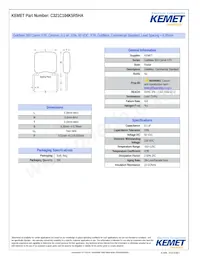 C321C104K5R5HA Datenblatt Cover