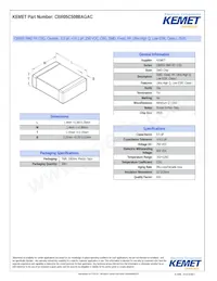 CBR05C508BAGAC Datasheet Cover