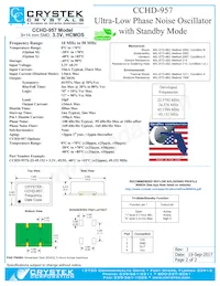 CCHD-957-25-22.5792 Datasheet Page 2