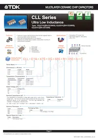 CLLE1AX7S0G225M085AC Datasheet Page 3