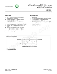 CM1620-06DE Datasheet Cover