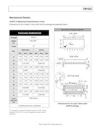 CM1620-06DE Datasheet Page 14