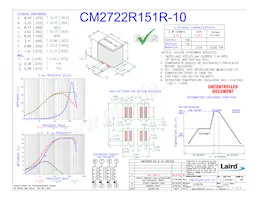 CM2722R151R-10 Datenblatt Cover