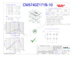 CM5740Z171B-10 Datasheet Cover