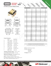 CM7560R-826 Datasheet Cover