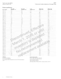 CMT4-6-R Datasheet Pagina 2