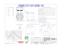 CMX1211X132B-10 Datasheet Cover