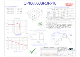 CPI0806J3R3R-10 Copertura