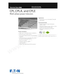 CPL2-5-50TR-R Datenblatt Cover