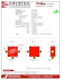 CRBSCS-01-125.000 Datasheet Cover