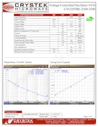 CVCO55BE-2300-2500 Datasheet Cover